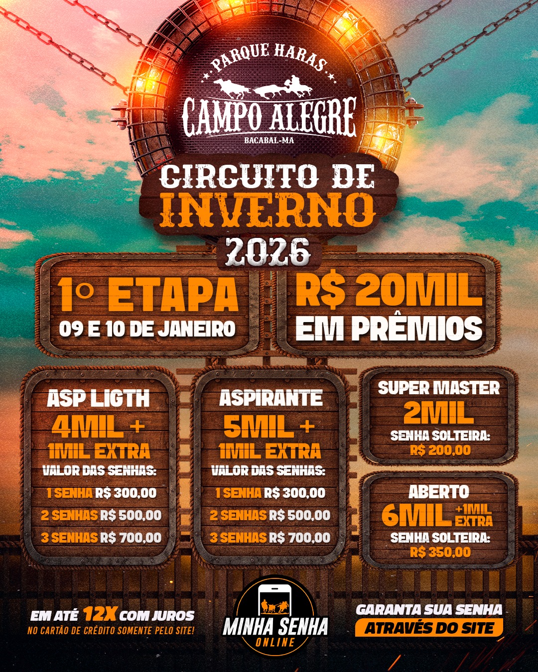 PARQUE E HARAS CAMPO ALEGRE CIRCUITO DE INVERNO