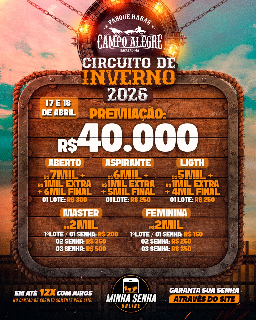 FINAL CIRCUITO PARQUE E HARAS CAMPO ALEGRE