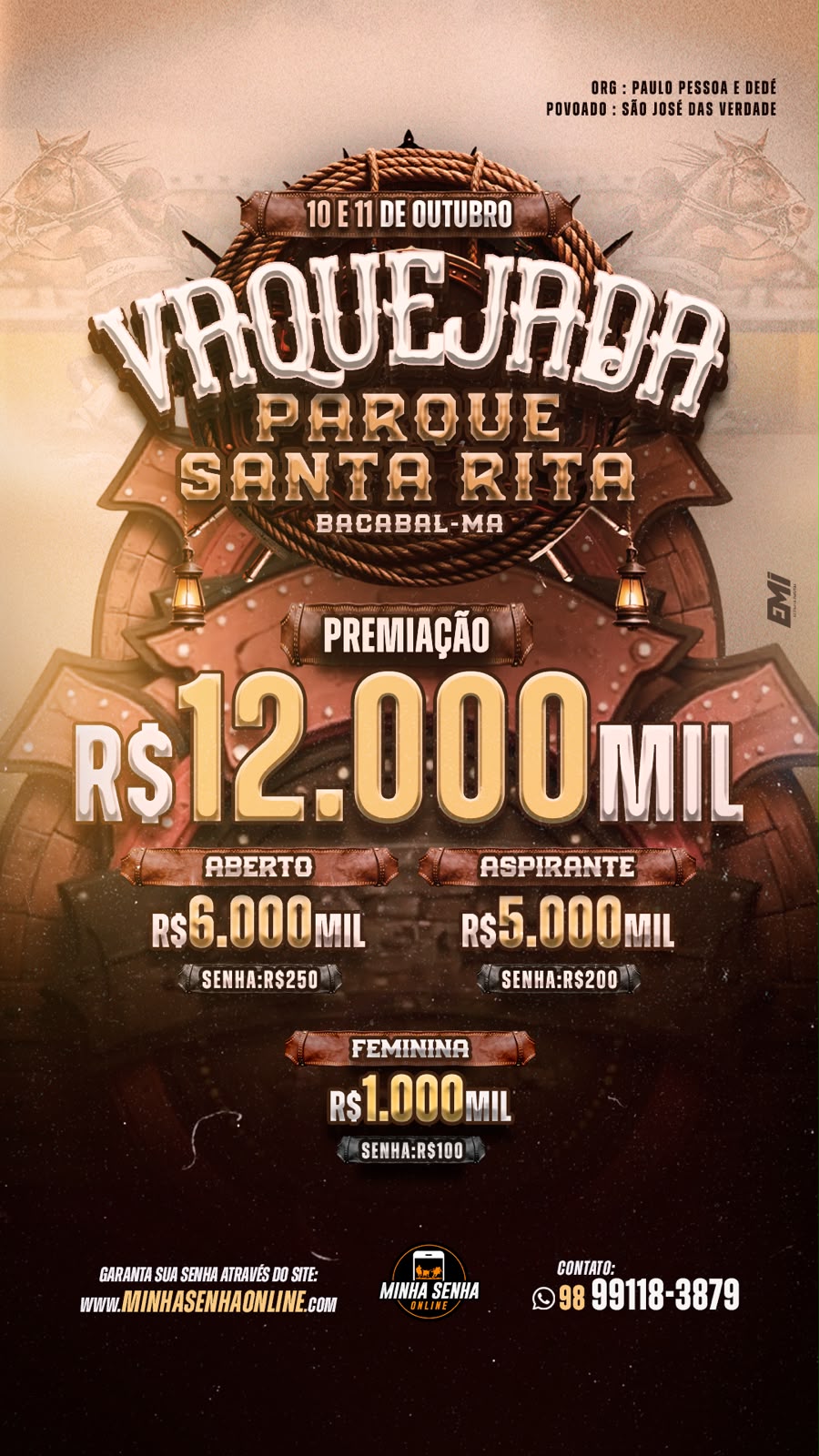 VAQUEJADA PARQUE SANTA RITA